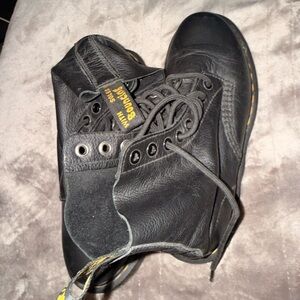 Dr. Martens Black Combat Boots